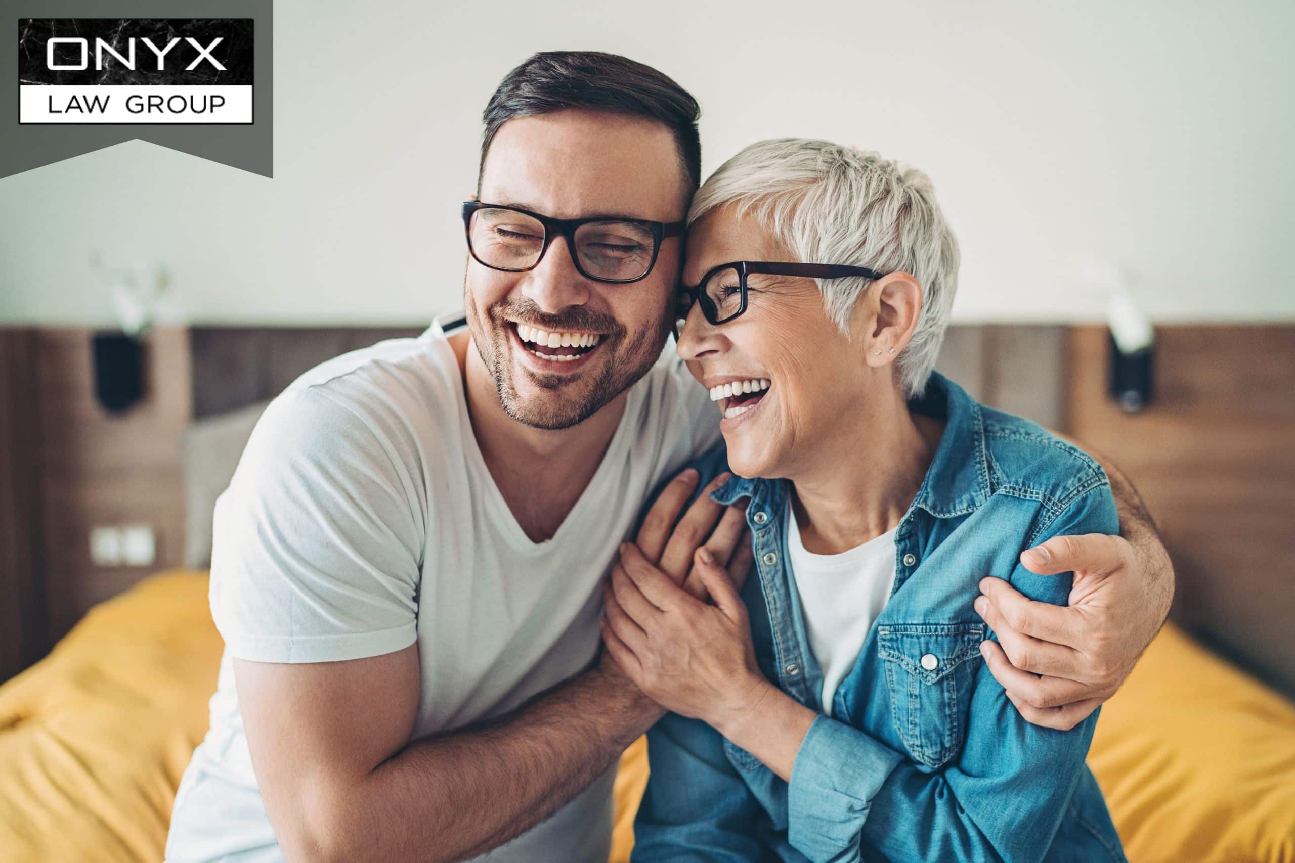 Mother and son registered on title as joint tenants